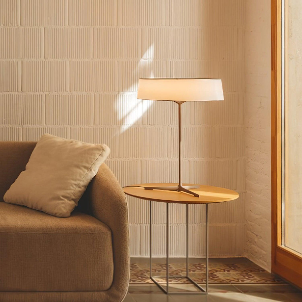 Linivira Stoffen Scandinavische tafellamp