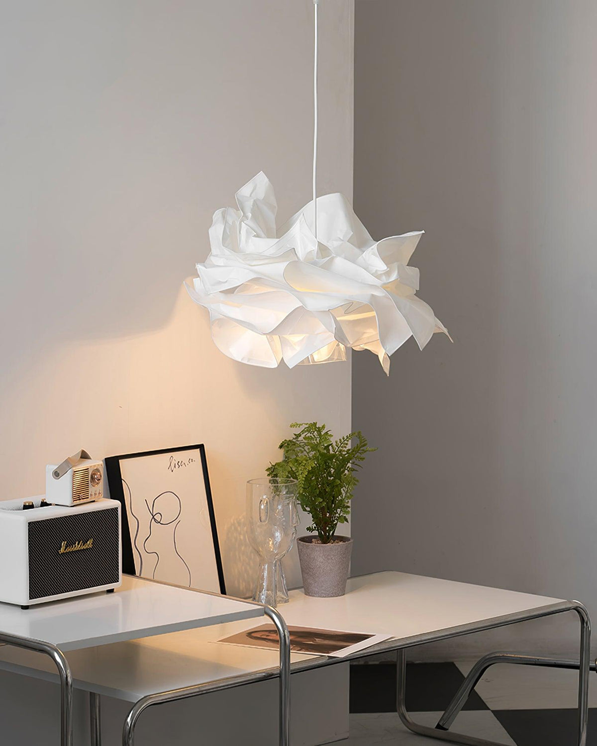 Erona-serie hanglamp van papier