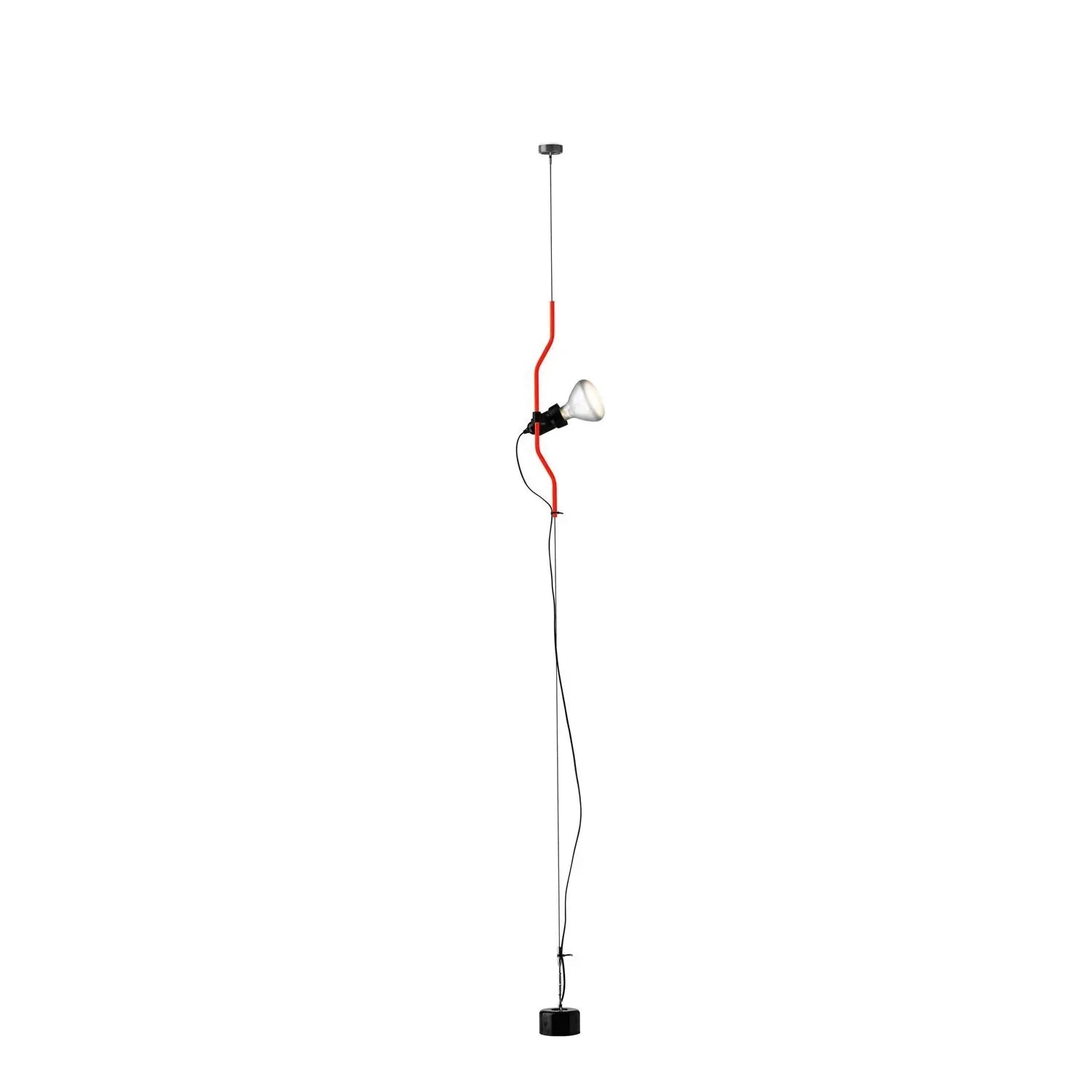 Alessio Minimalisme Metaal Zwart Wit Rood Hanglampen Eetkamer Slaapkamer