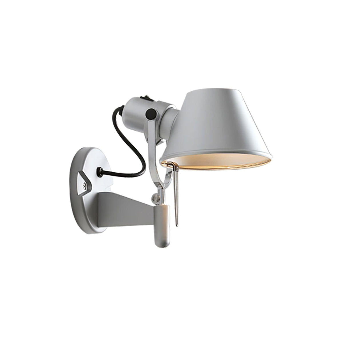 Nyliraris unieke vintage industriële wandlamp