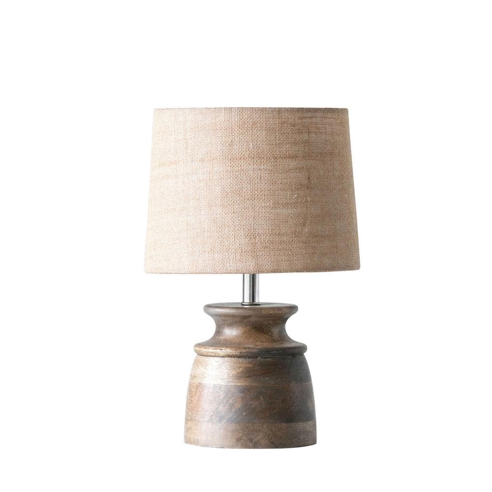 Jarot tafellamp van oud hout