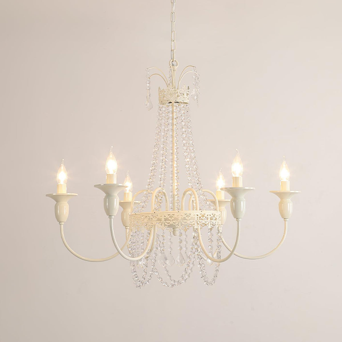 Elyalaria Kroonluchter Kristallen Tassel