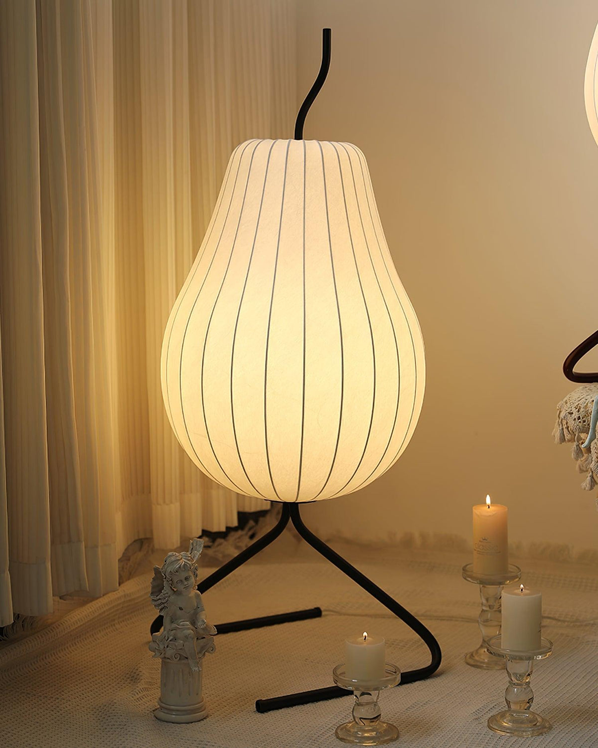 Calerielle minimalistisch Pear vloerlamp