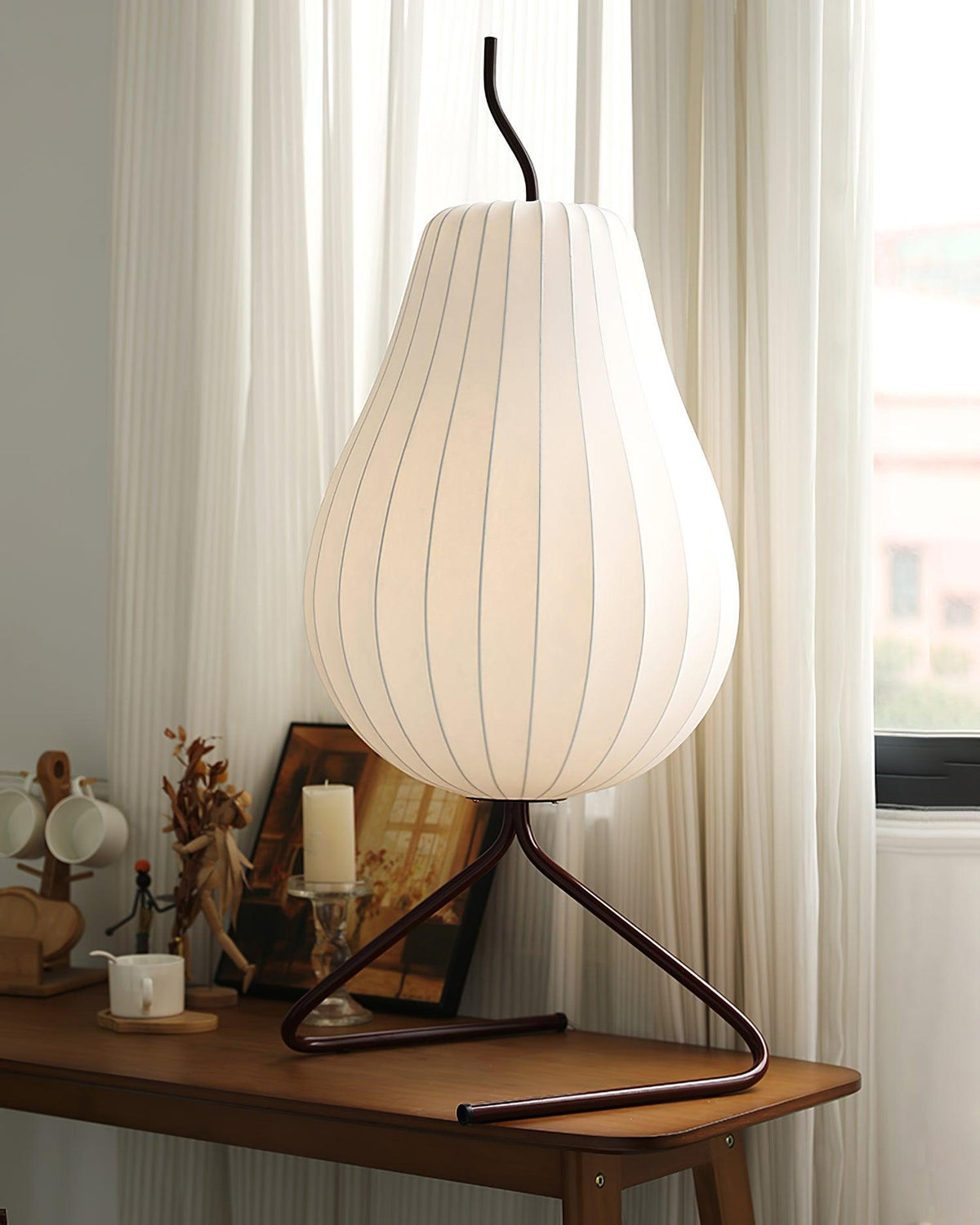 Calerielle minimalistisch Pear vloerlamp