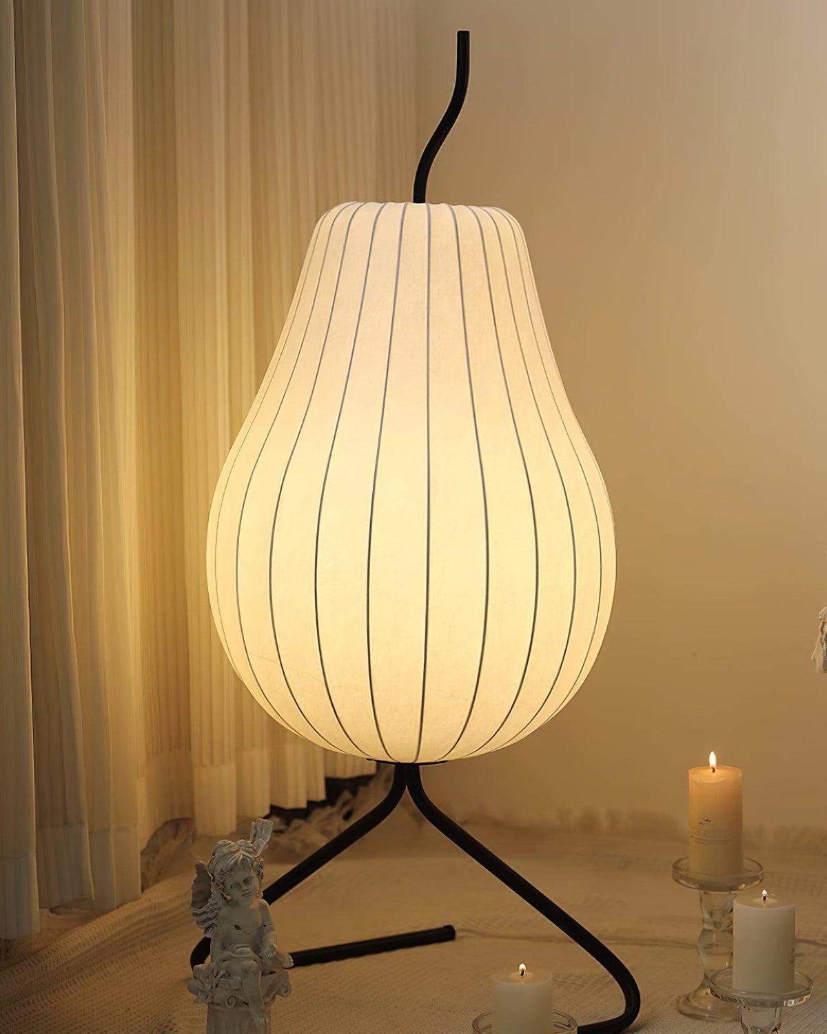 Calerielle minimalistisch Pear vloerlamp