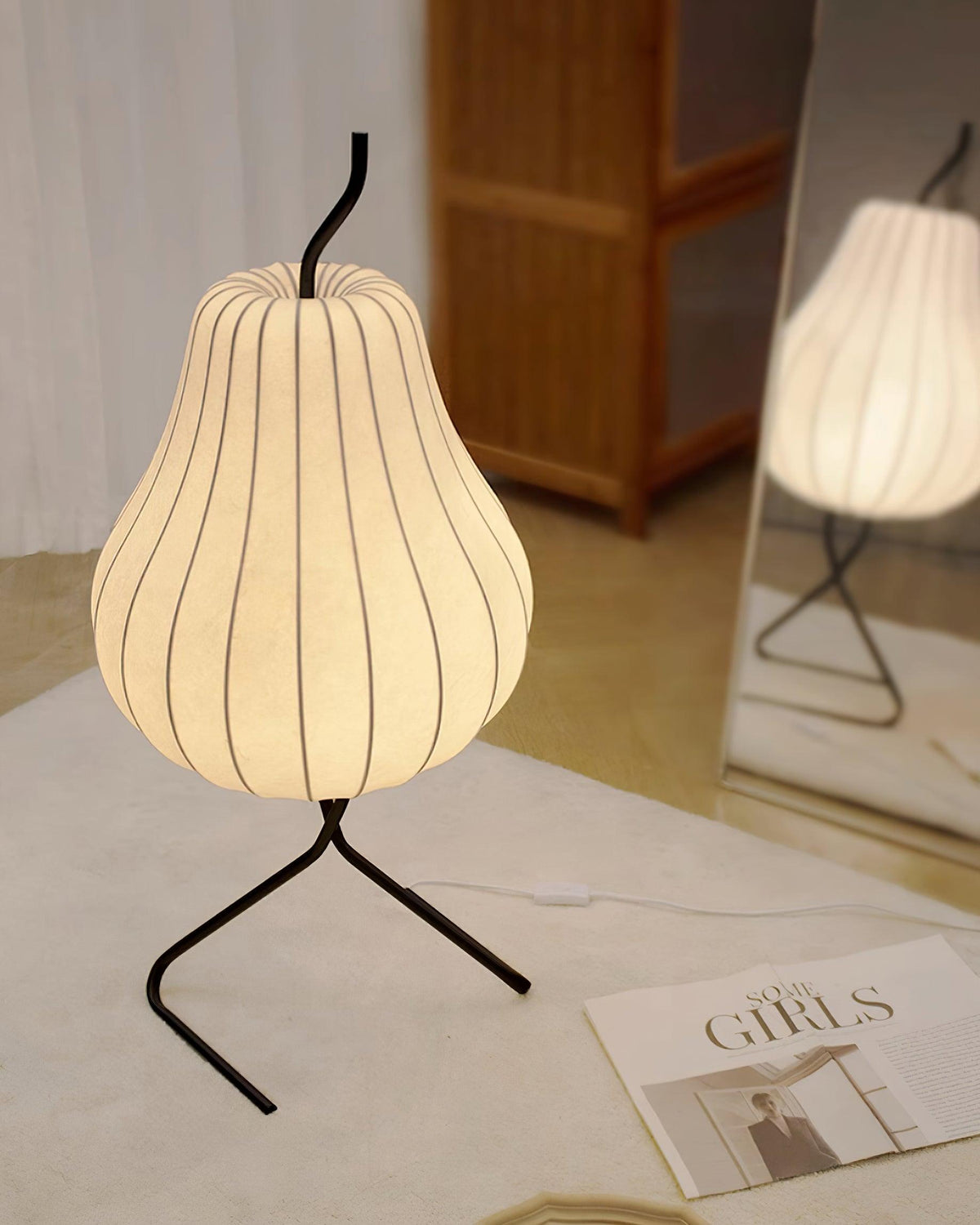 Calerielle minimalistisch Pear vloerlamp