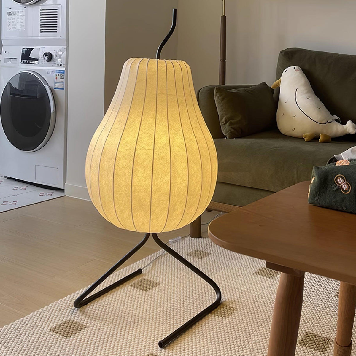 Calerielle minimalistisch Pear vloerlamp
