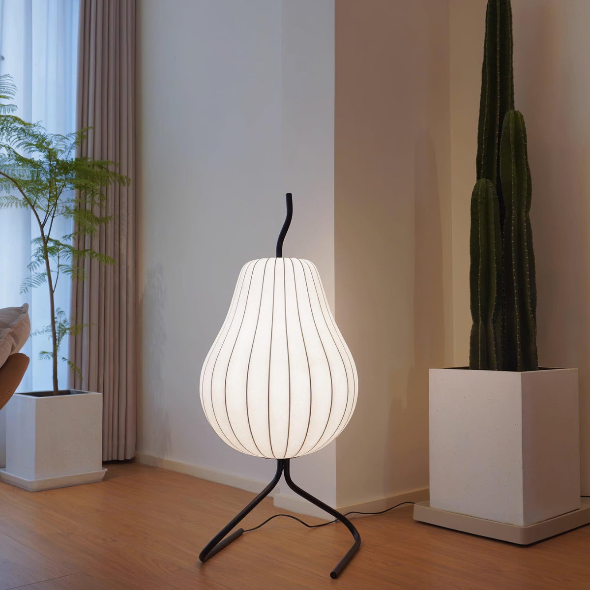 Calerielle minimalistisch Pear vloerlamp