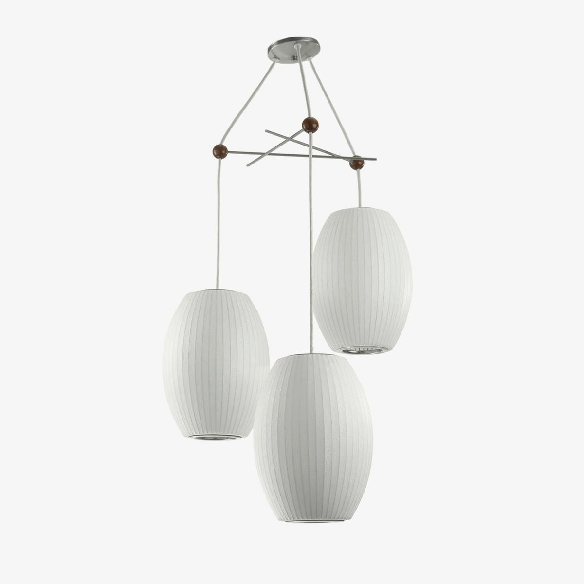 Fisoren Moderne hanglamp van zijde