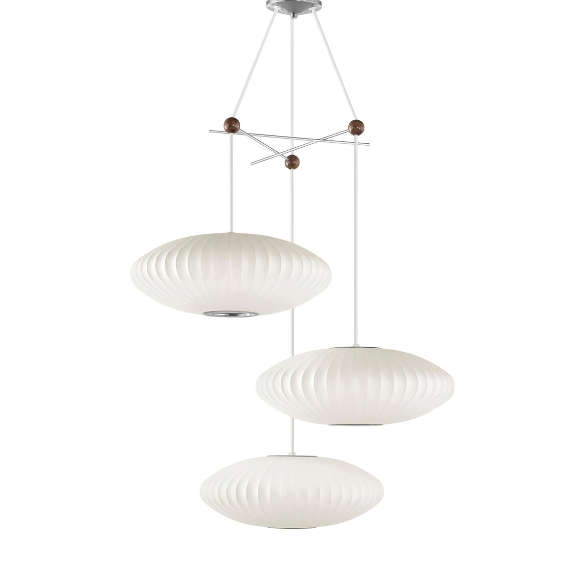 Fisoren Moderne hanglamp van zijde