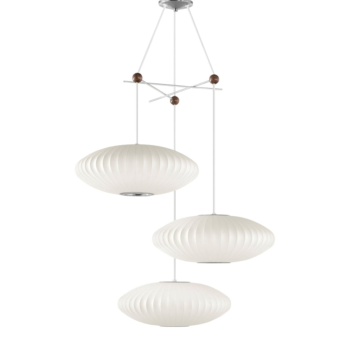 Fisoren Moderne hanglamp van zijde