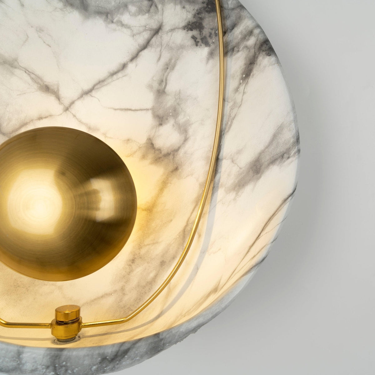 Vethaora Premium Noordse kunst Pearl hars wandlamp