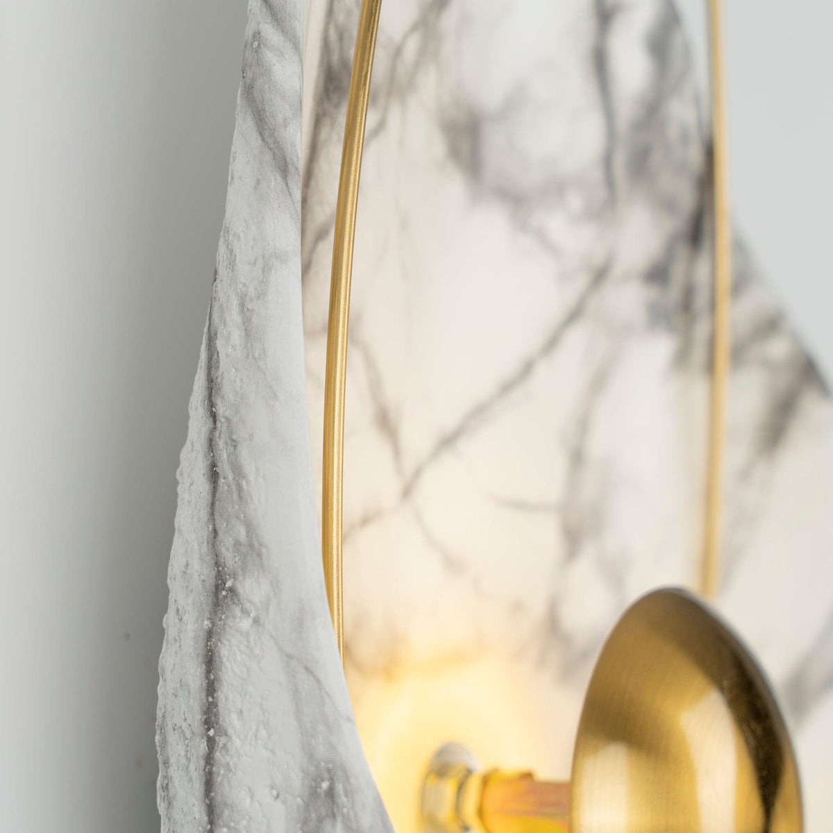 Vethaora Premium Noordse kunst Pearl hars wandlamp