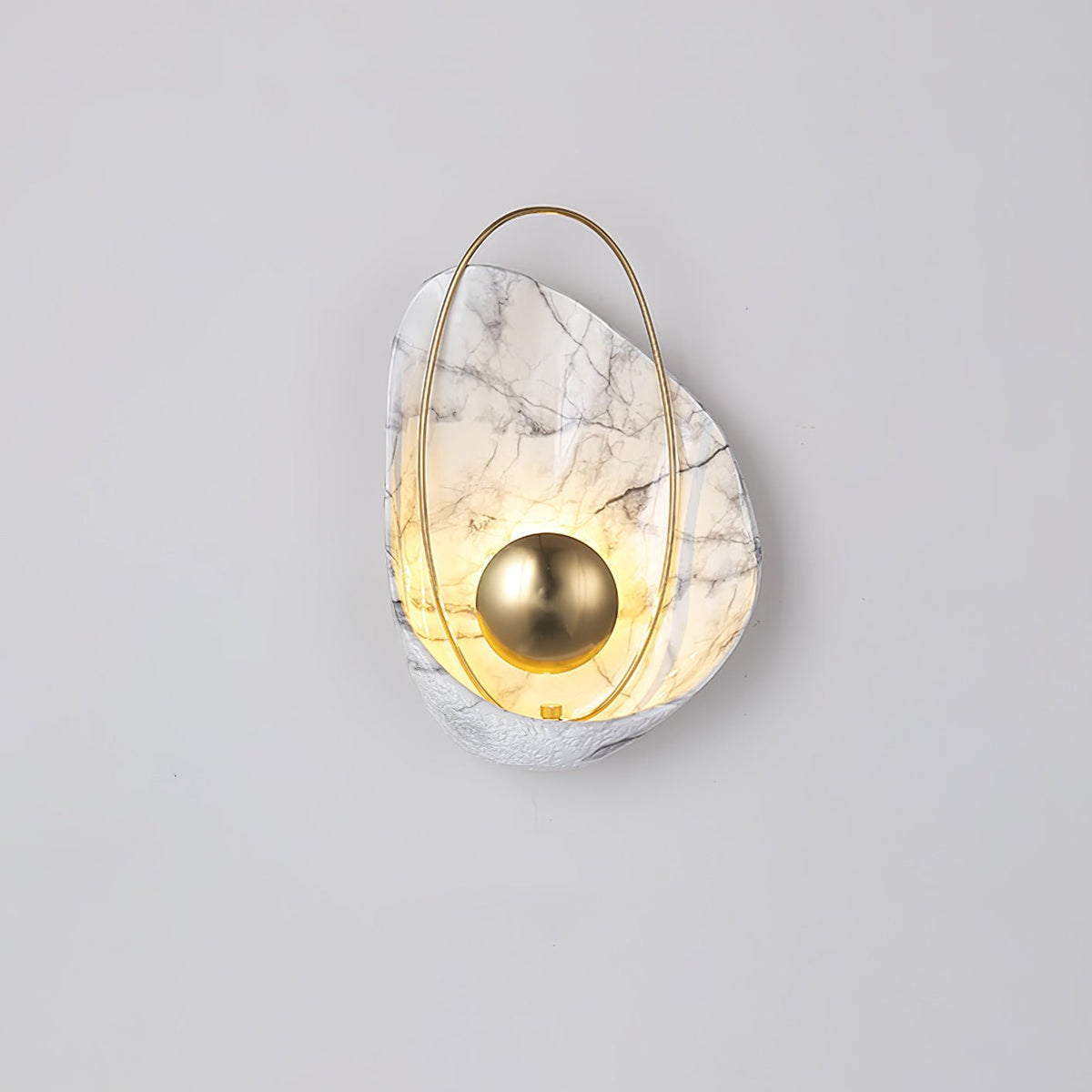 Vethaora Premium Noordse kunst Pearl hars wandlamp