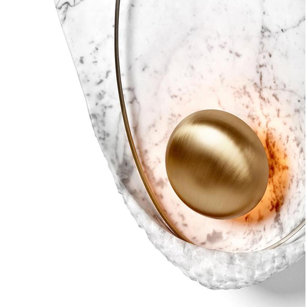 Vethaora Premium Noordse kunst Pearl hars wandlamp