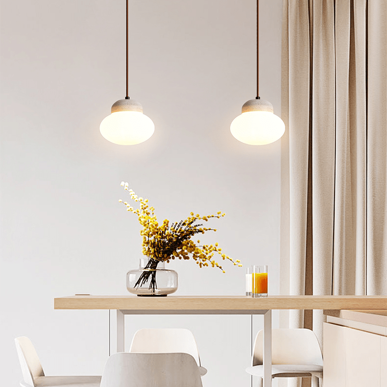 Sora kiezelvormige Sphere hanglamp