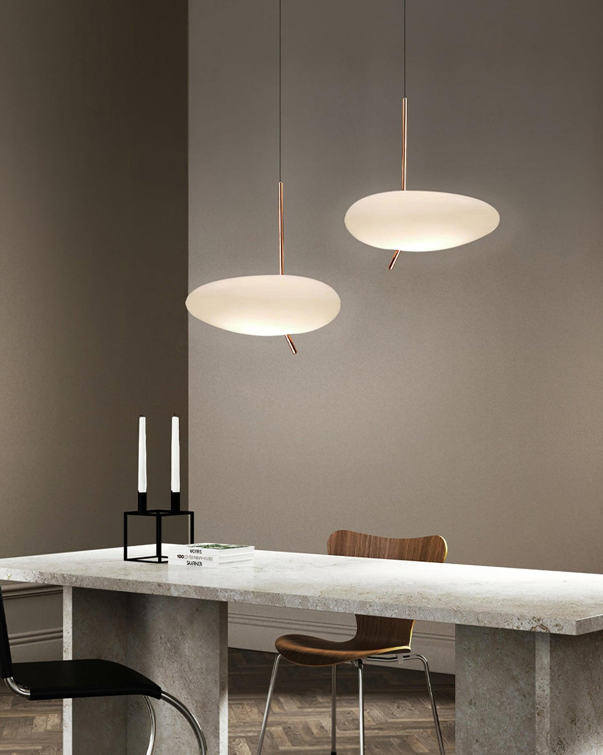 Velarena Moderne hanglamp van glas