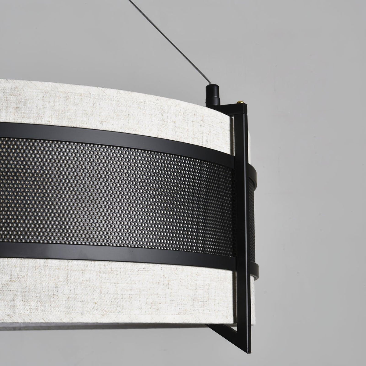 Rivanora Kroonluchter Pedesina Zwart Mesh LED