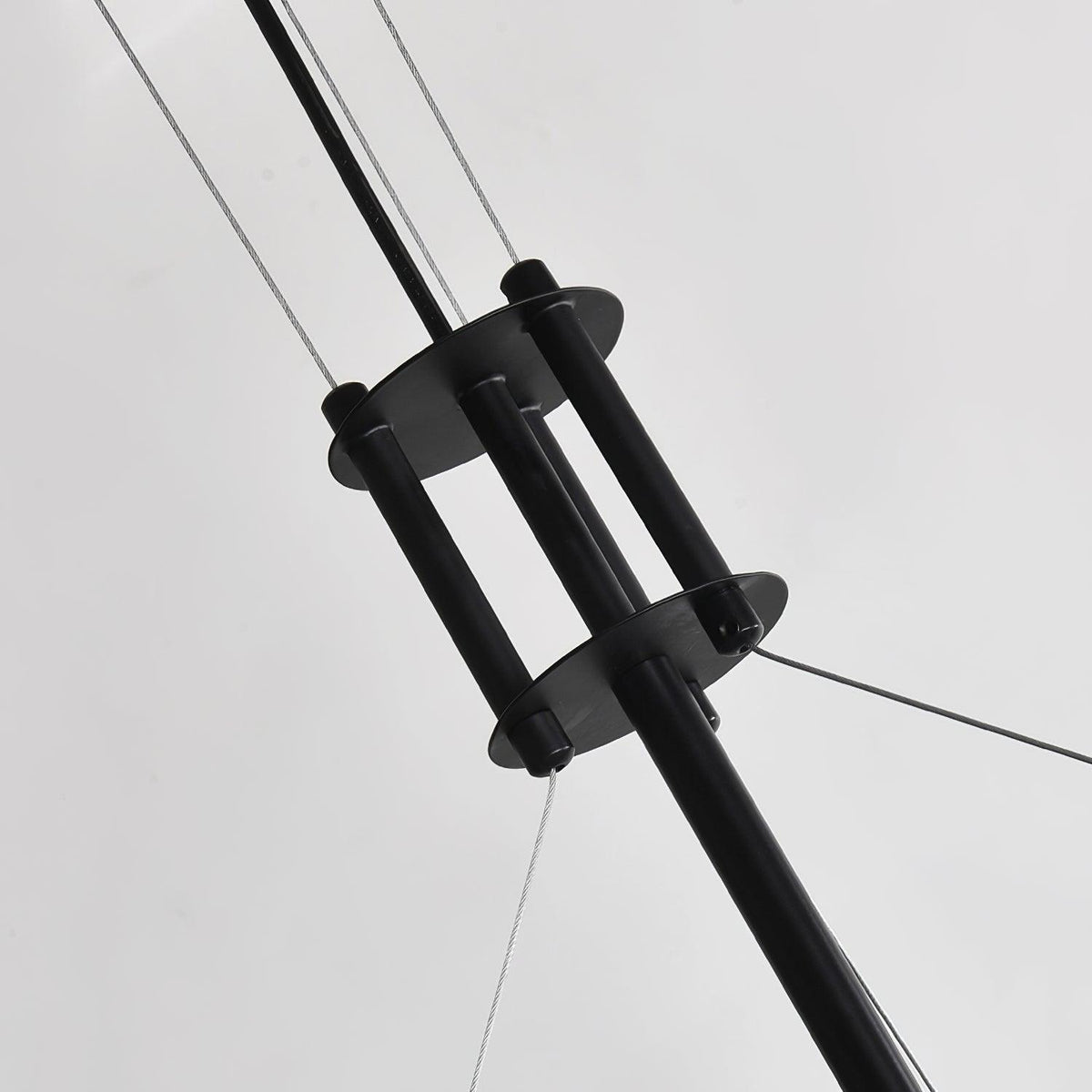 Rivanora Kroonluchter Pedesina Zwart Mesh LED