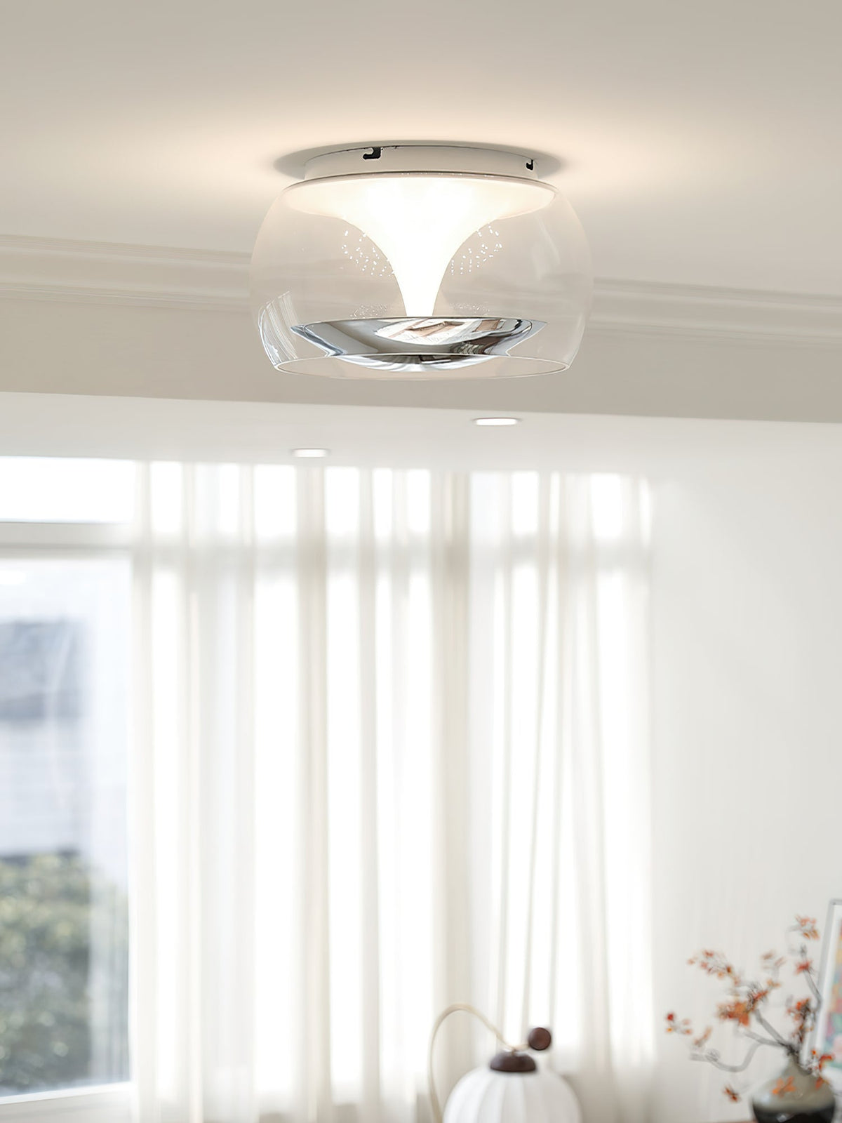 Eshair Noordse kunst pendulum plafondlamp van glas