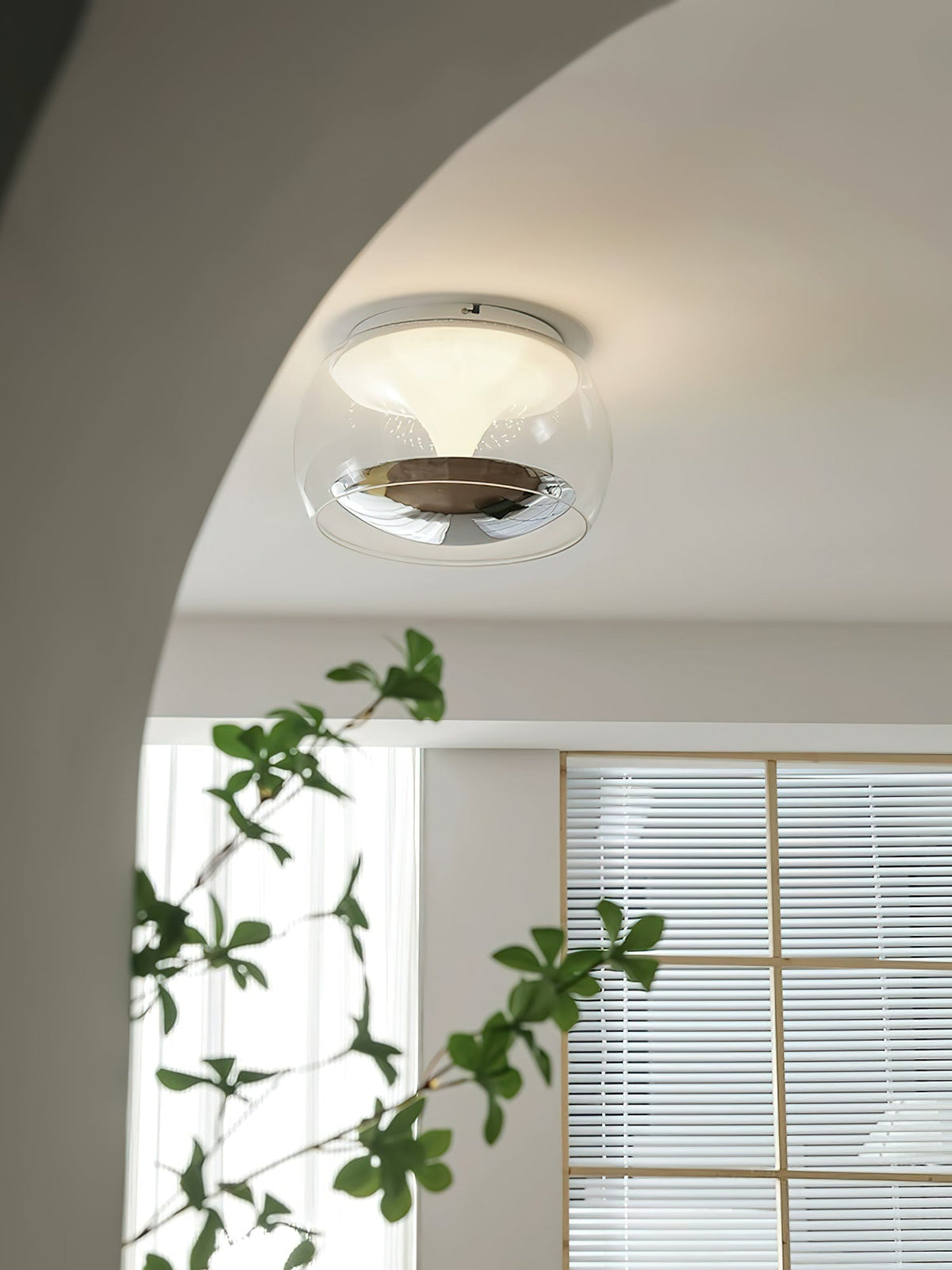 Eshair Noordse kunst pendulum plafondlamp van glas