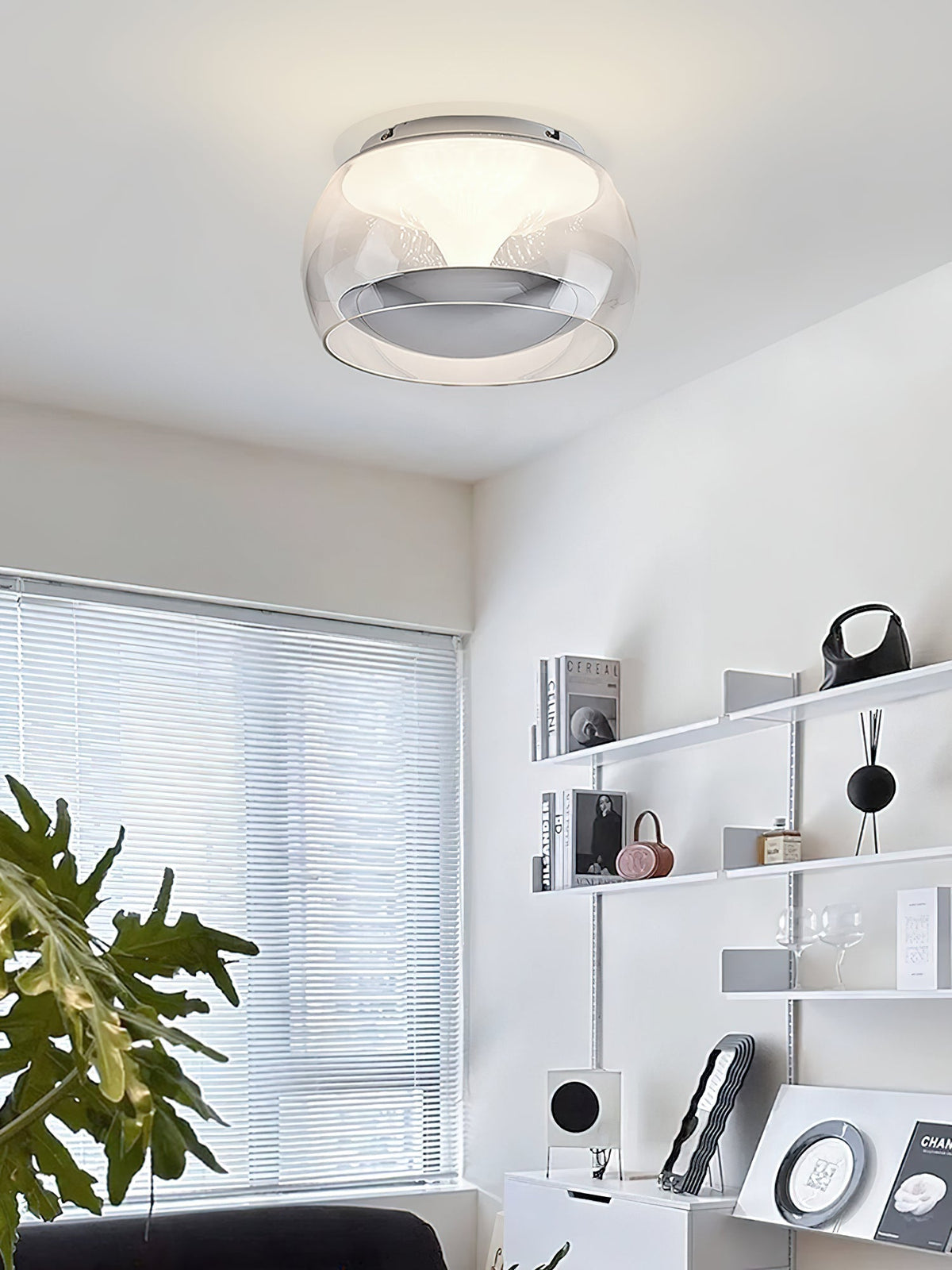Eshair Noordse kunst pendulum plafondlamp van glas