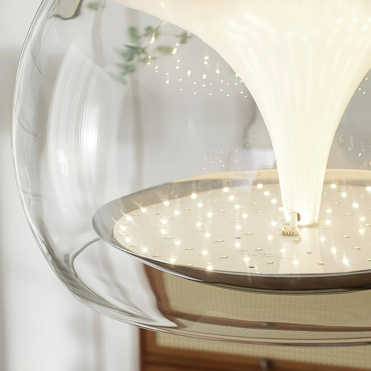 Eshair Noordse kunst pendulum plafondlamp van glas