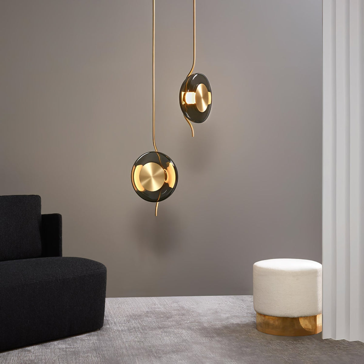 Umirus moderne minimalistische hanglamp van glas