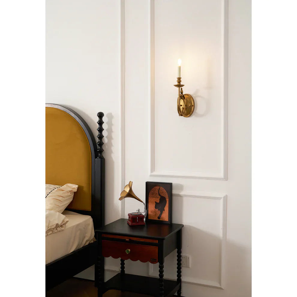 Alessio Vintage Paleis Kaars Wandlamp Armatuur Slaapkamer Hal