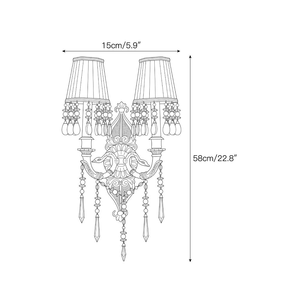 Renerella wandlamp