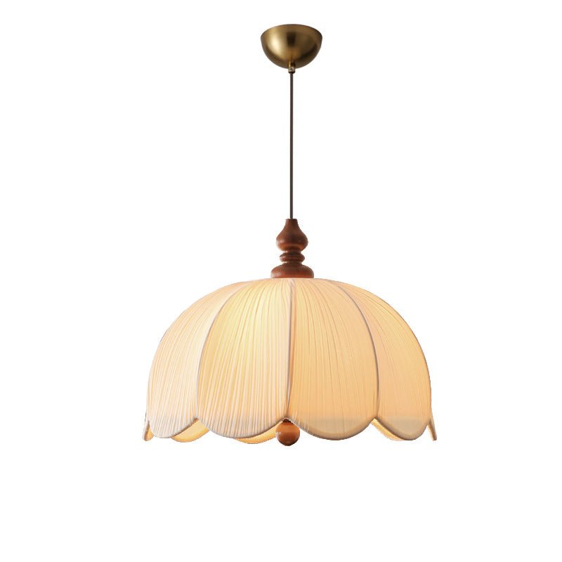 Imiraril hanglamp met tropisch textiel