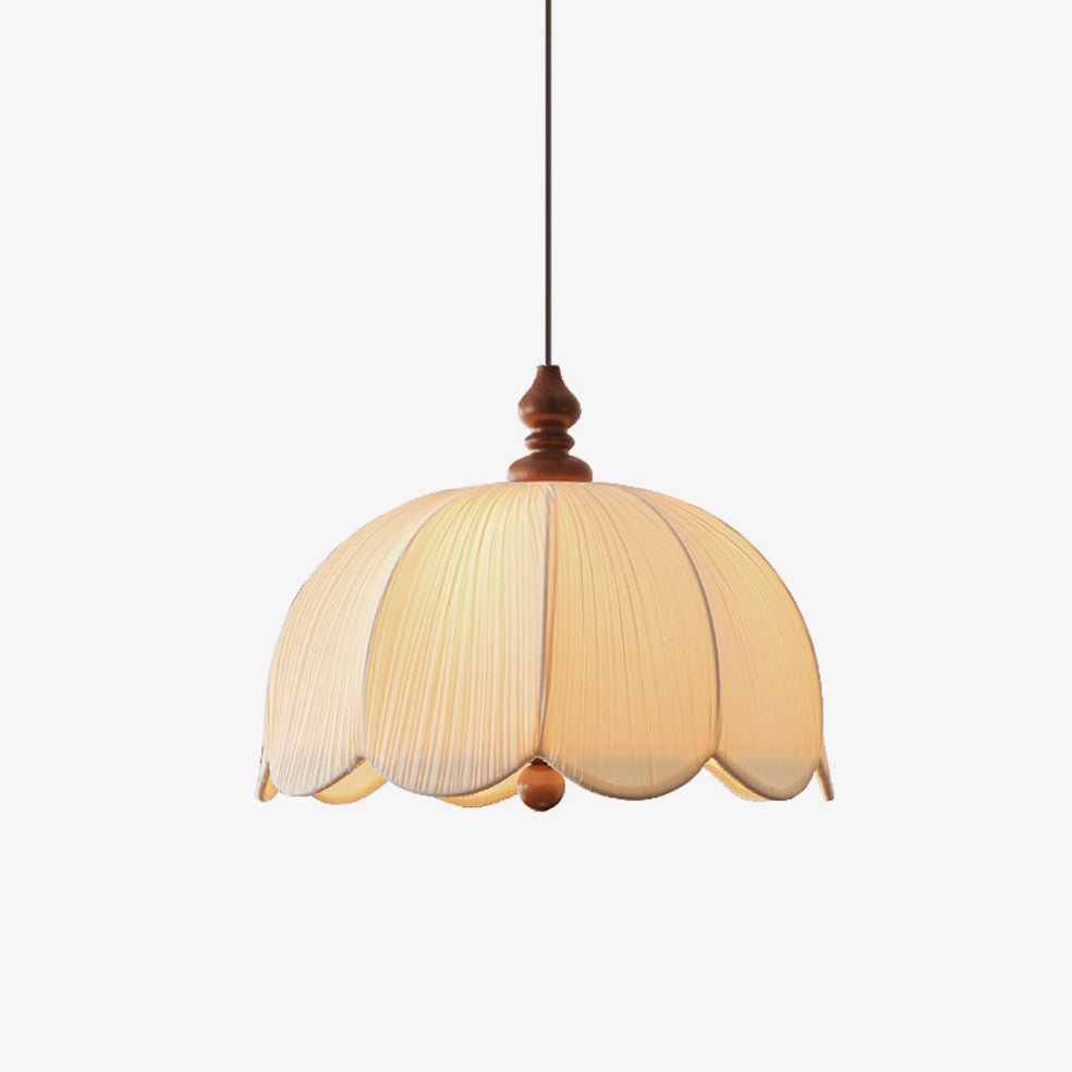 Imiraril hanglamp met tropisch textiel