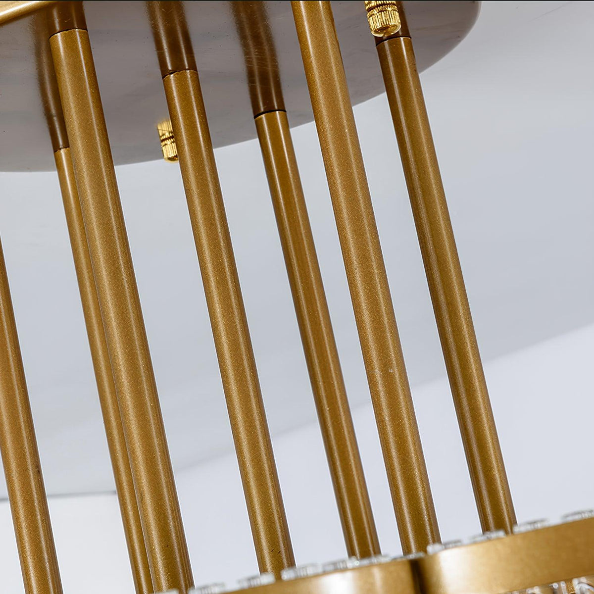 Eirelaine Kroonluchter Goud Zwart glas