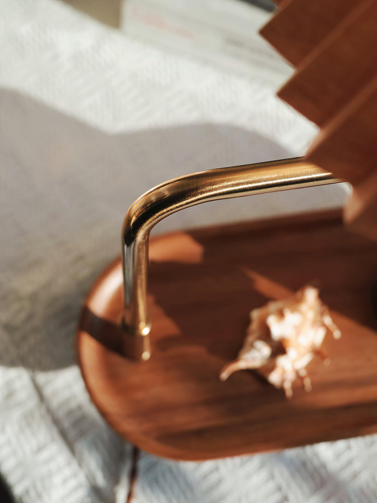 Rinenina Houten Stoffen Vintage tafellamp