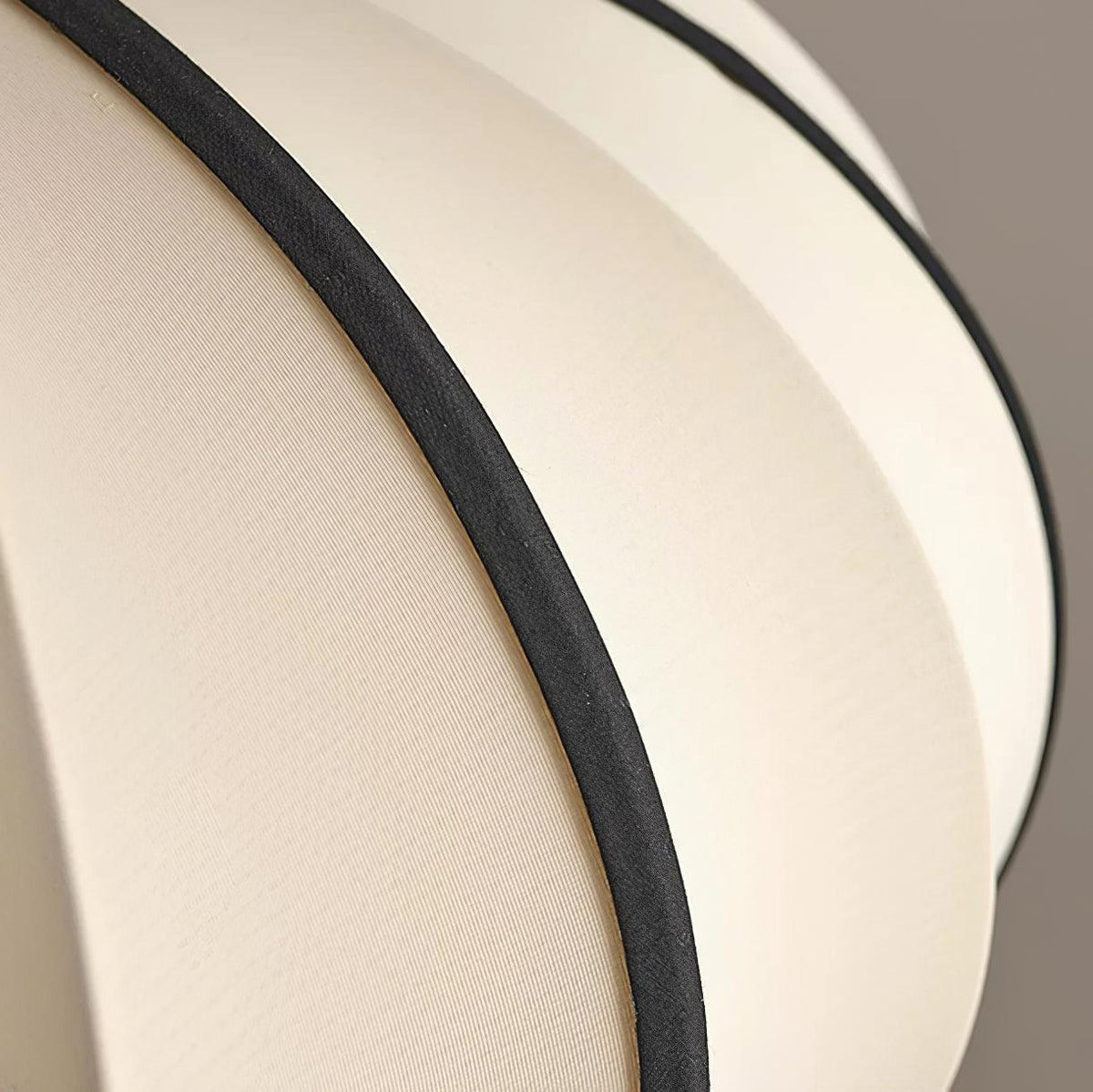 Lumara hanglamp met stoffen lantaarnkap in vintage stijl