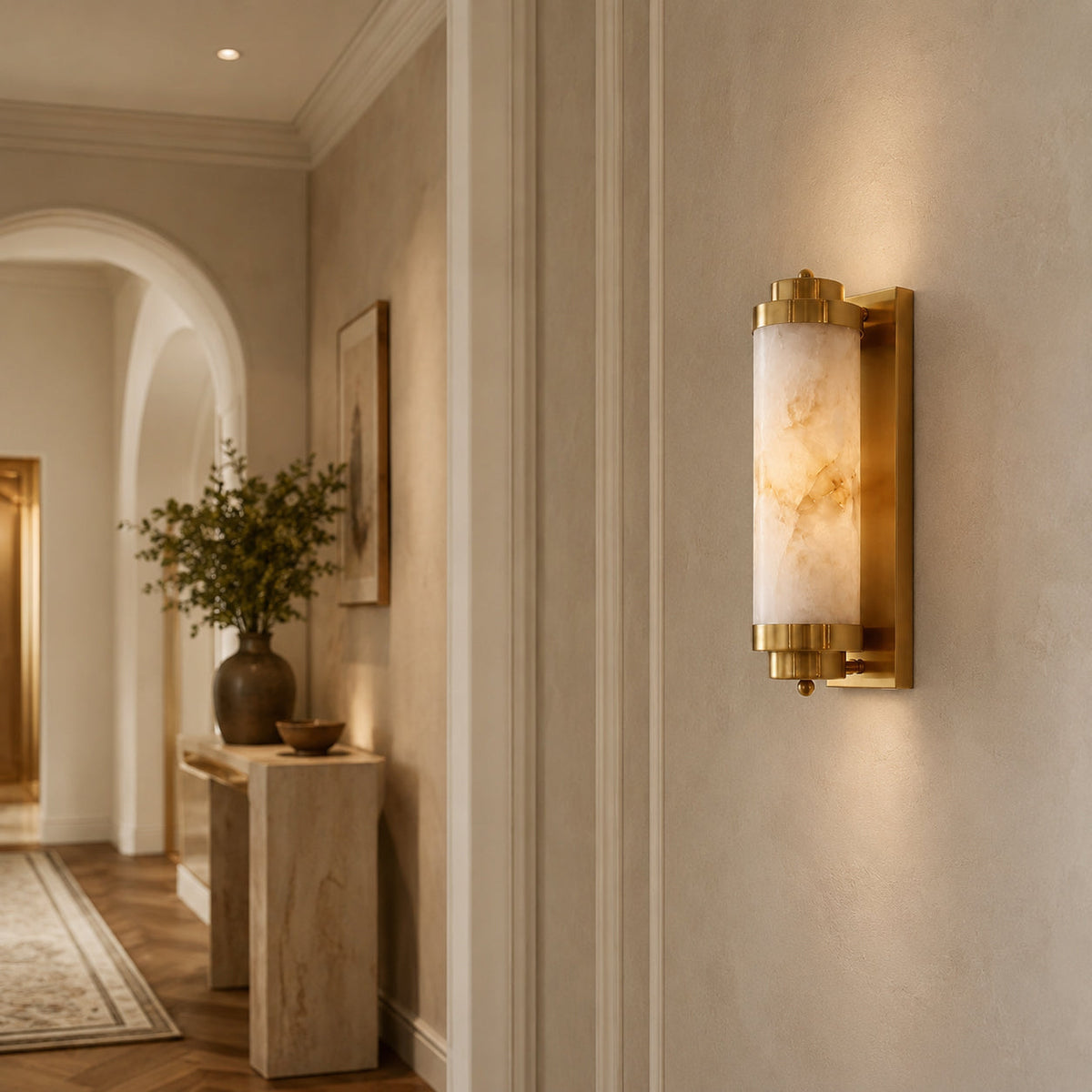 Veluella wandlamp