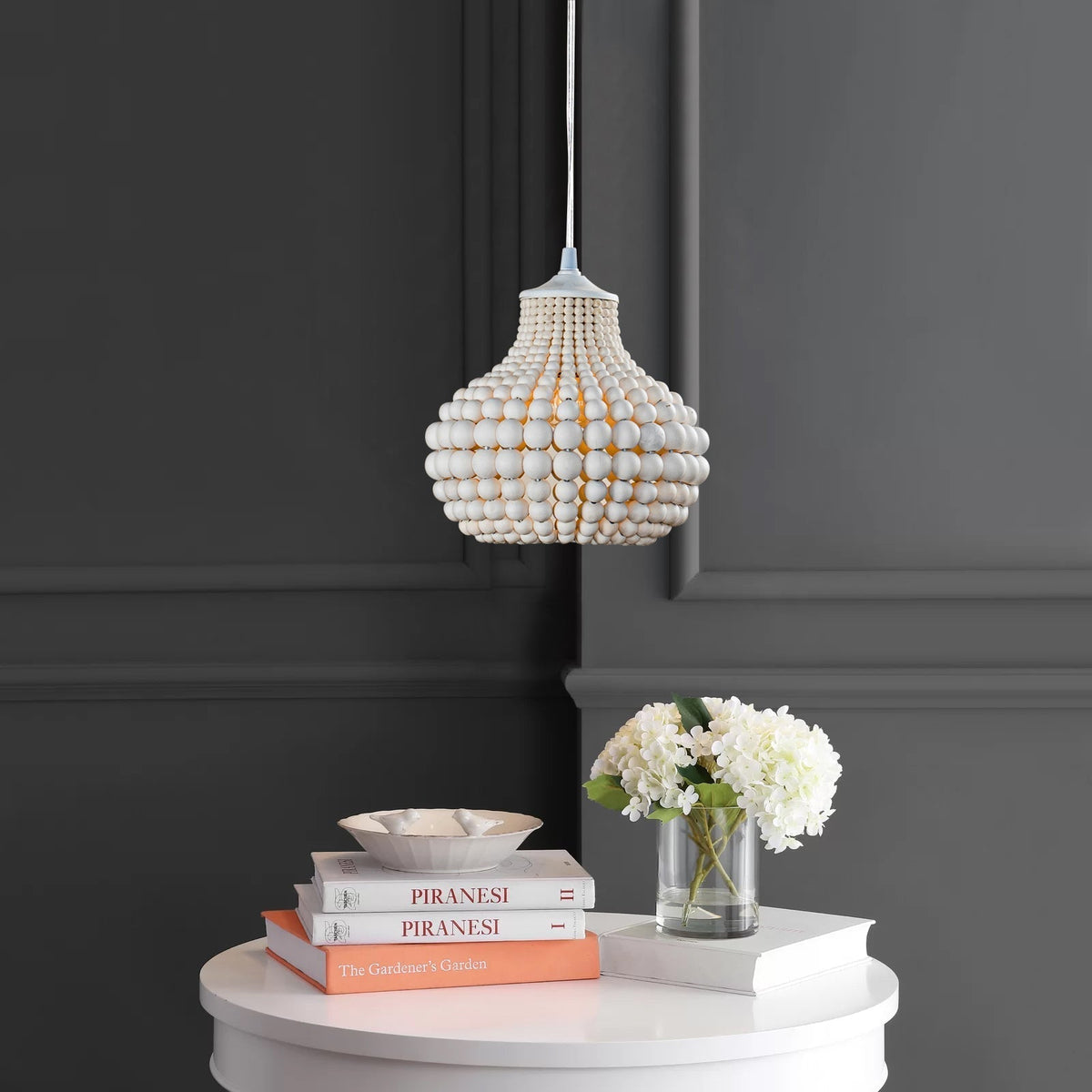 Avenelette hanglamp met kralen