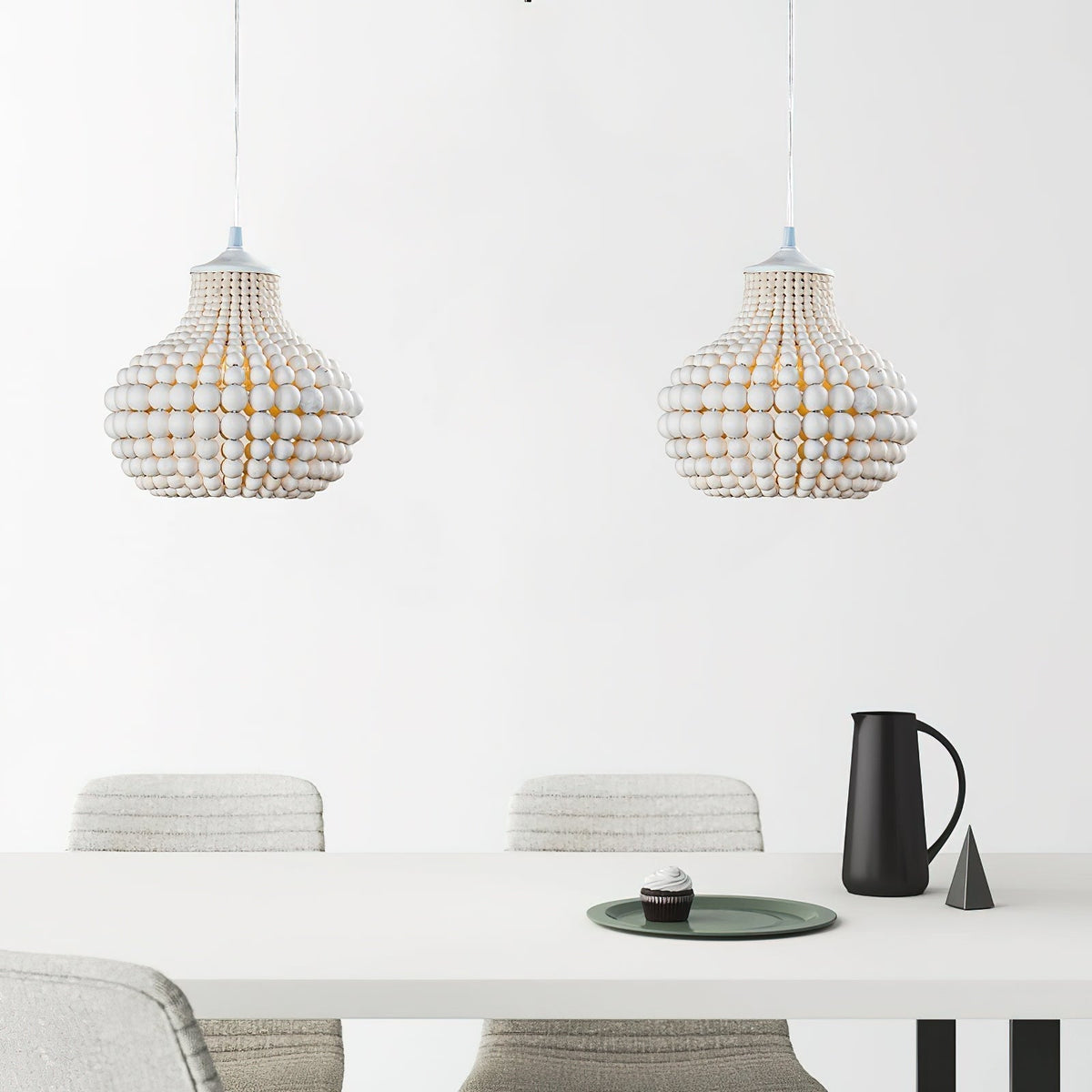 Avenelette hanglamp met kralen