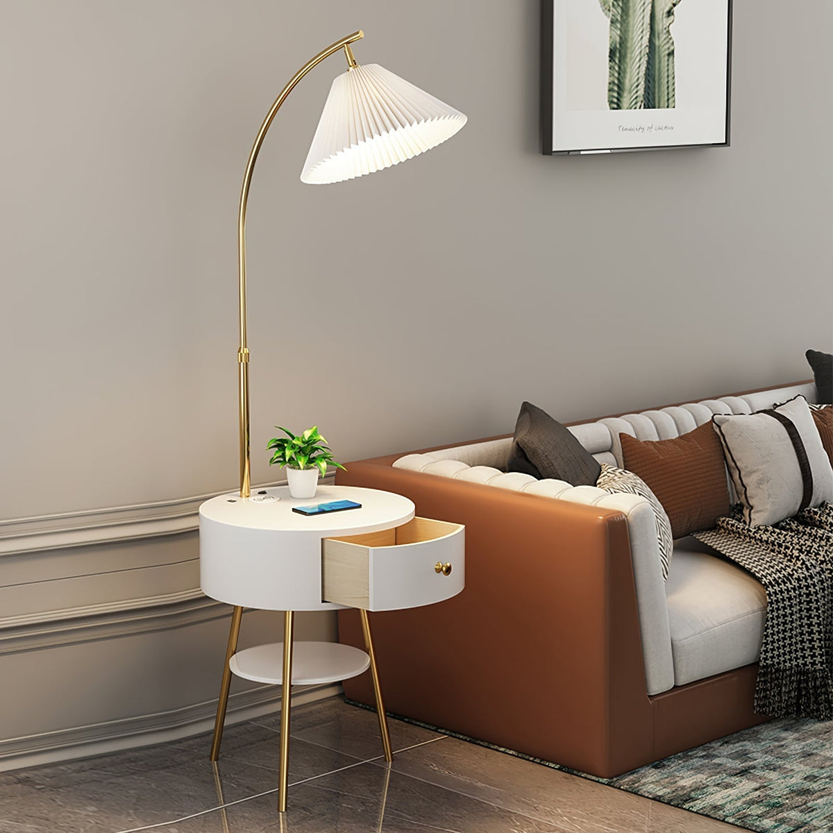 Arcora Plooibare Arc vloerlamp