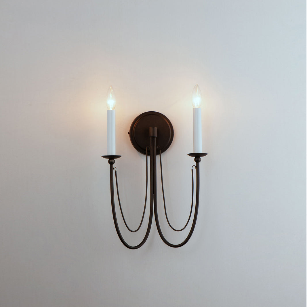 Lioruaria wandlamp met goudkleurige afwerking