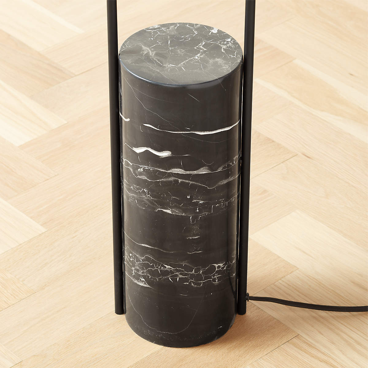 Haloroy vloerlamp met marmer