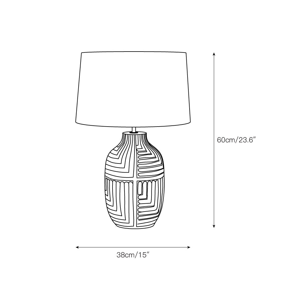 Glyph tafellamp