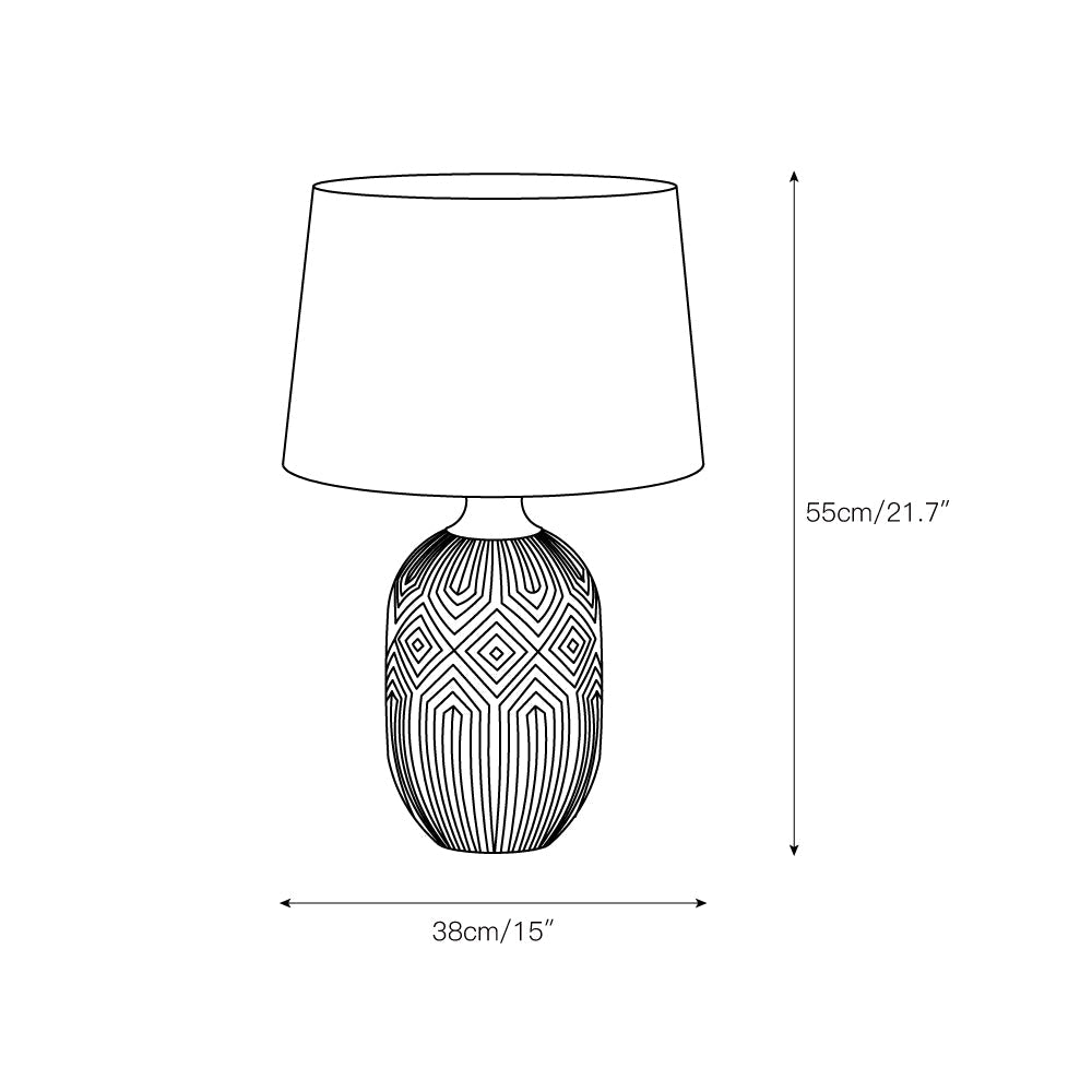 Glyph tafellamp