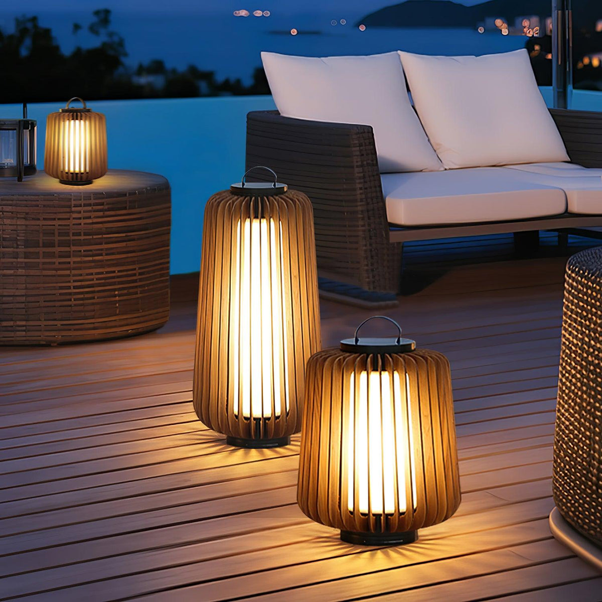 Irina Premium Art Draagbare Lantaarn Buitenverlichting