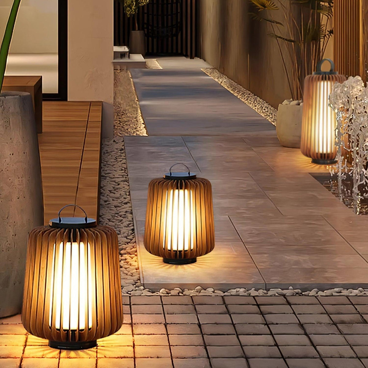 Irina Premium Art Draagbare Lantaarn Buitenverlichting