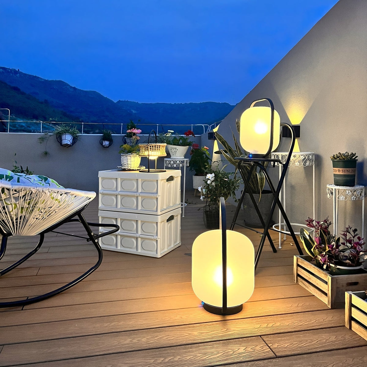 Zelaeon minimalistische tafellamp van glas