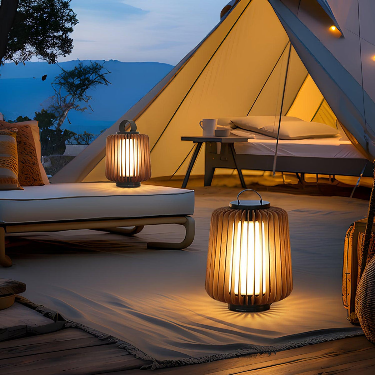 Slat buitenwandlamp