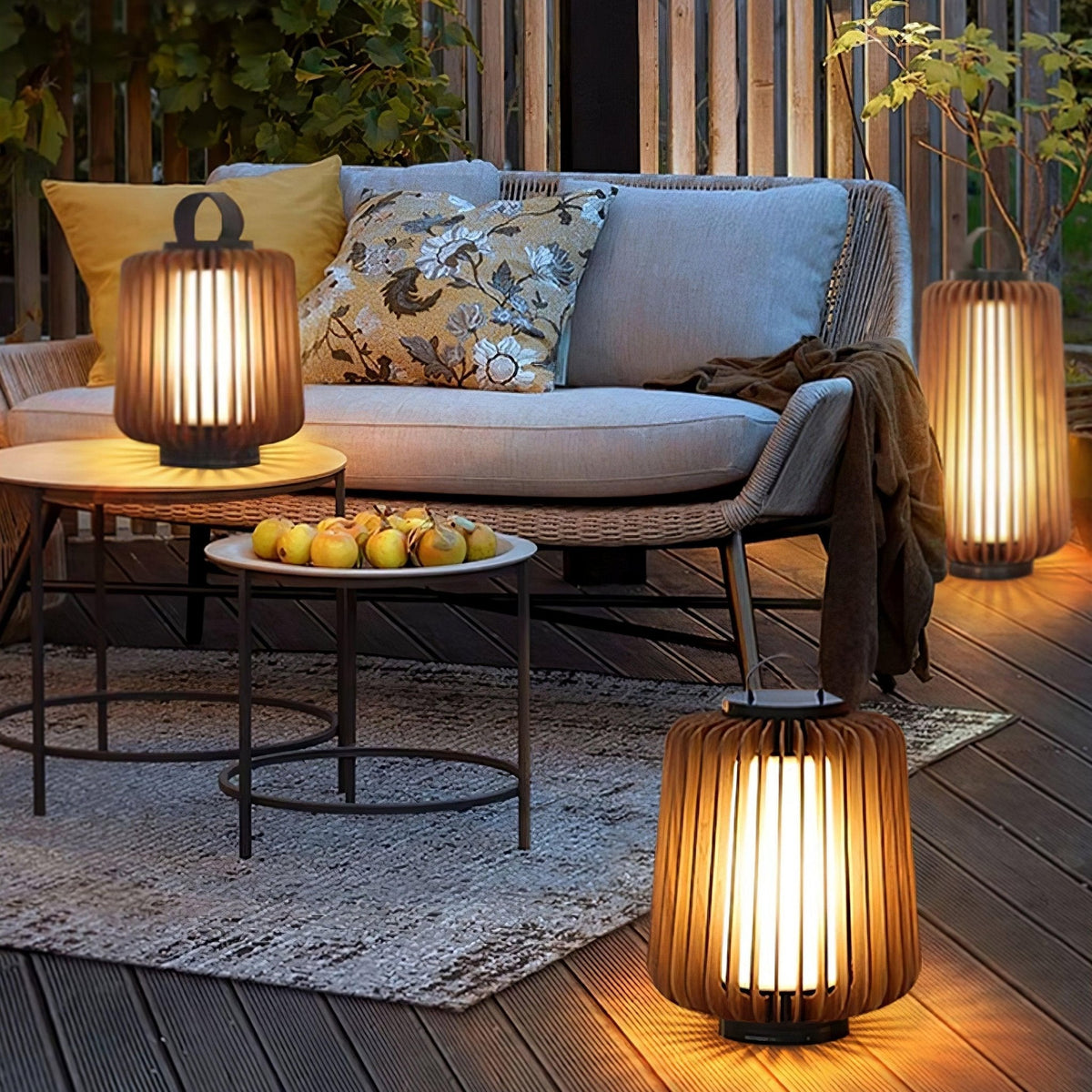 Slat buitenwandlamp