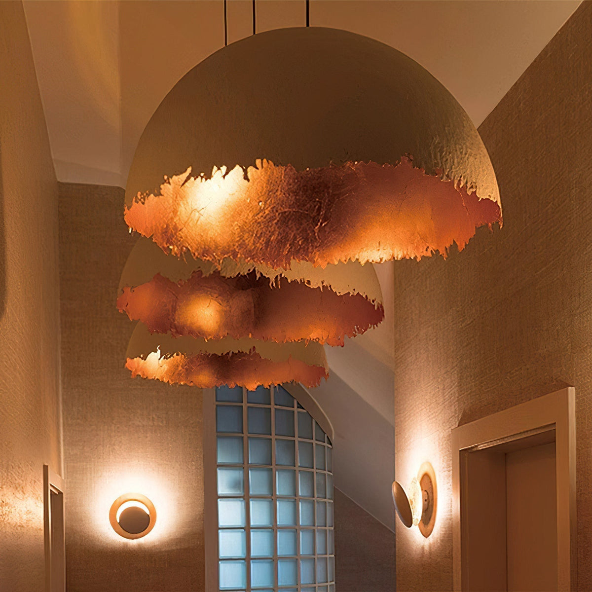 Viliriel Textured glasvezel hanglamp
