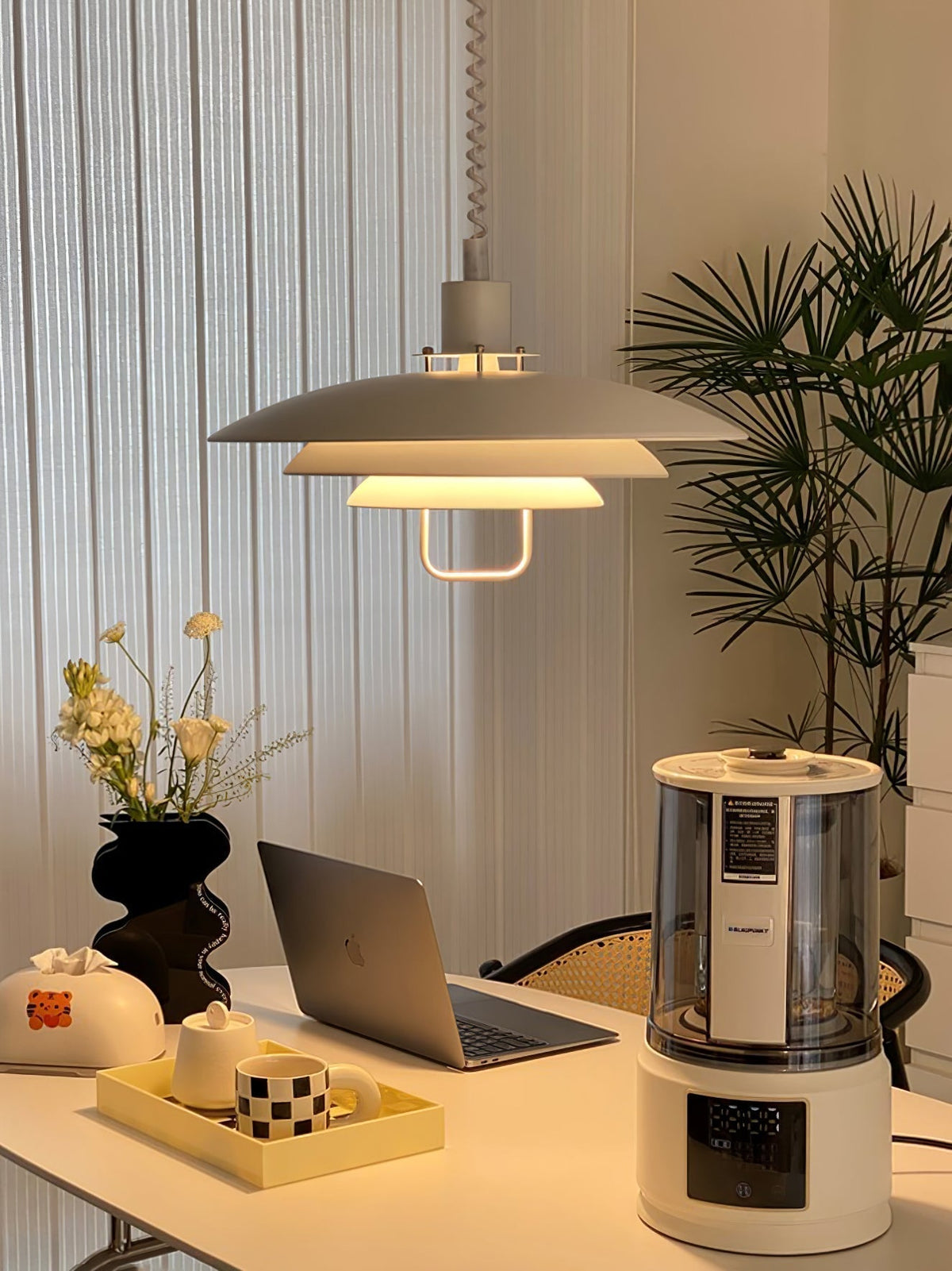 Divor Aluminium glamoureus hanglamp